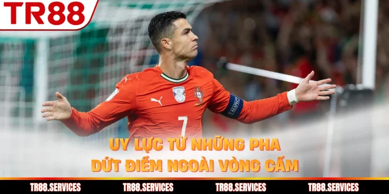 Uy lực từ những pha dứt điểm ngoài vòng cấm